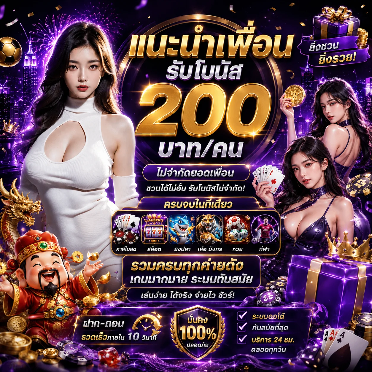 โปรโมชั่นคืนยอดเสียประจำสัปดาห์ UFA168LIVE